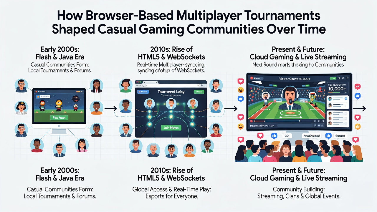 Modern browser tournament dashboard displaying live leaderboards, player avatars, and chat windows during an active match