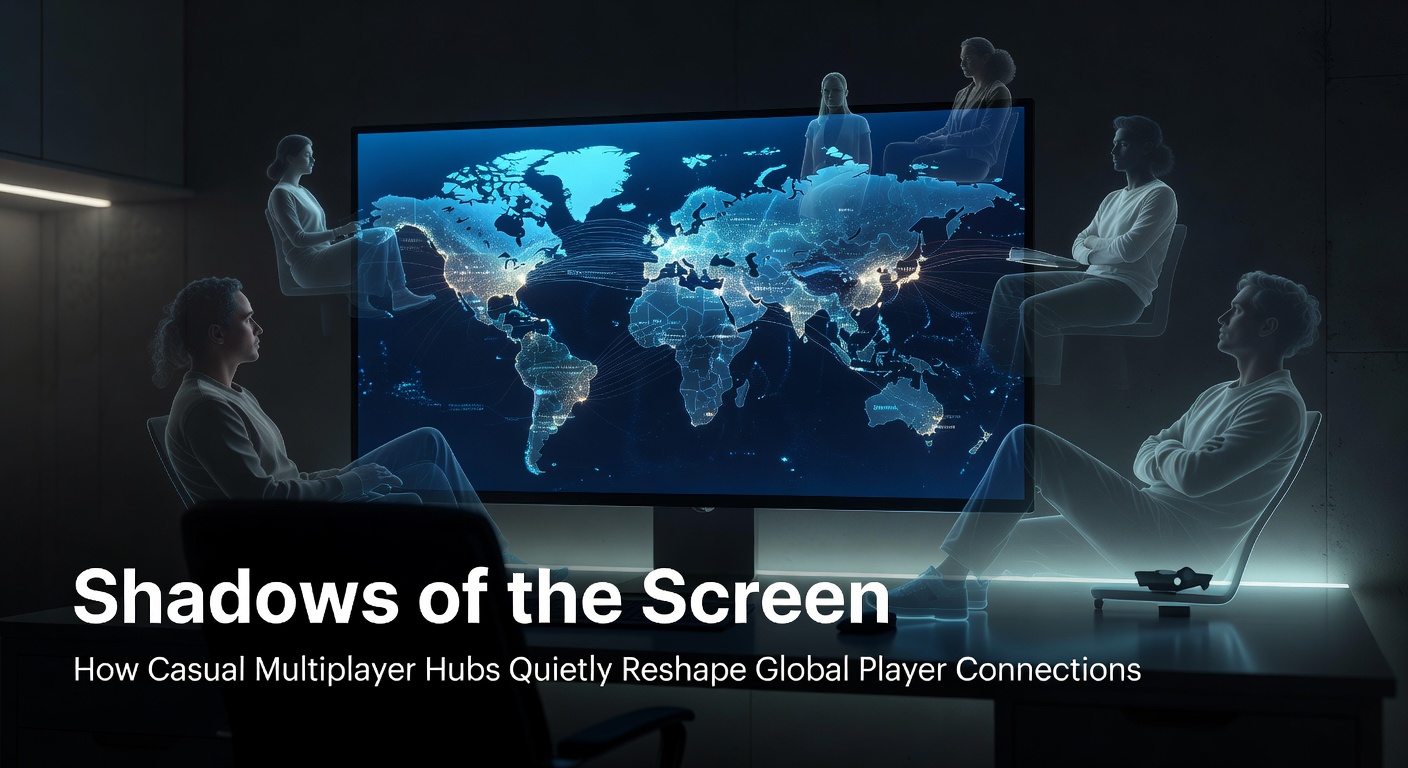 Players connecting through casual browser-based multiplayer hubs on various devices