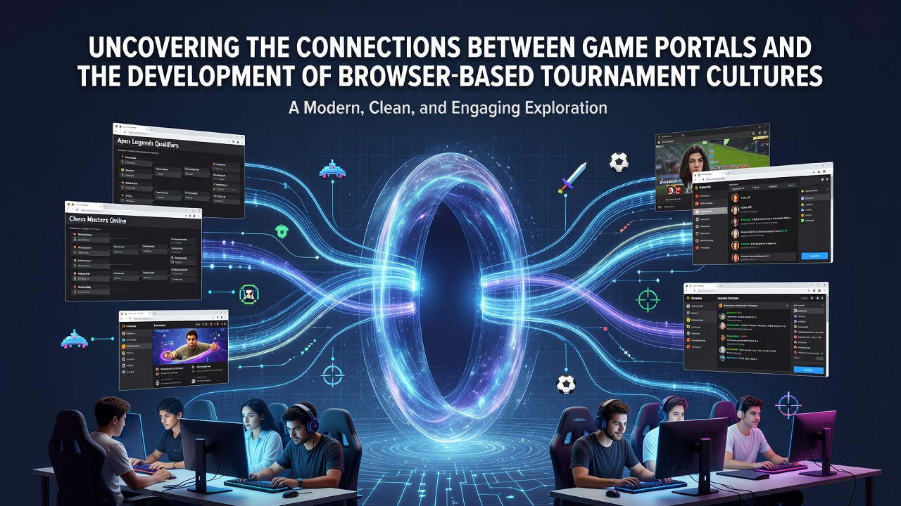 Screenshot of a popular game portal interface showing leaderboard rankings and active tournament brackets for browser-based games